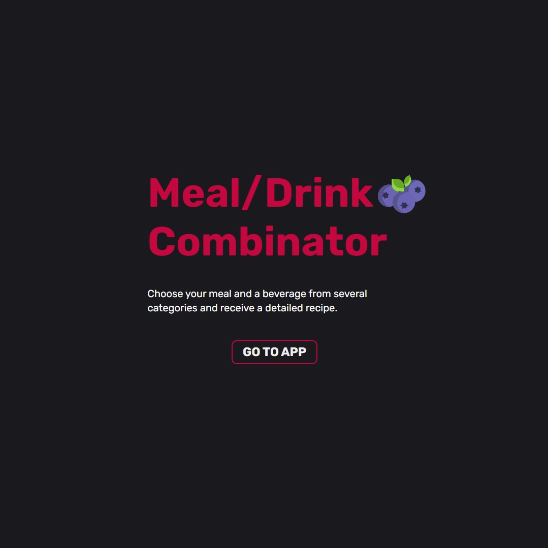 Meal combinator project